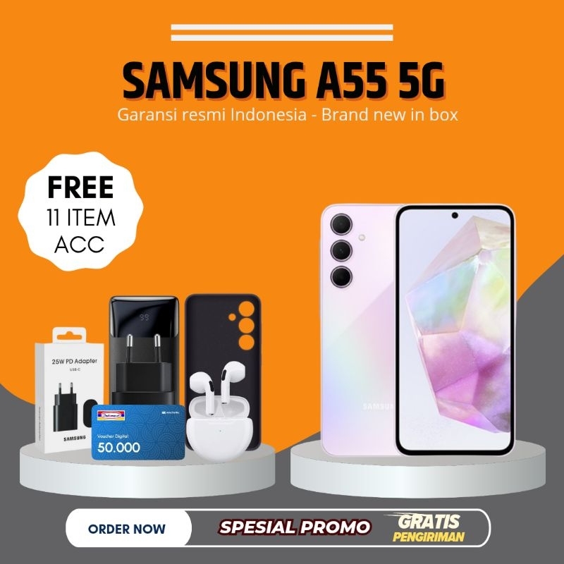 Jual Samsung Galaxy A55 5G 8GB/256GB 12GB/256GB Garansi Resmi | Shopee
