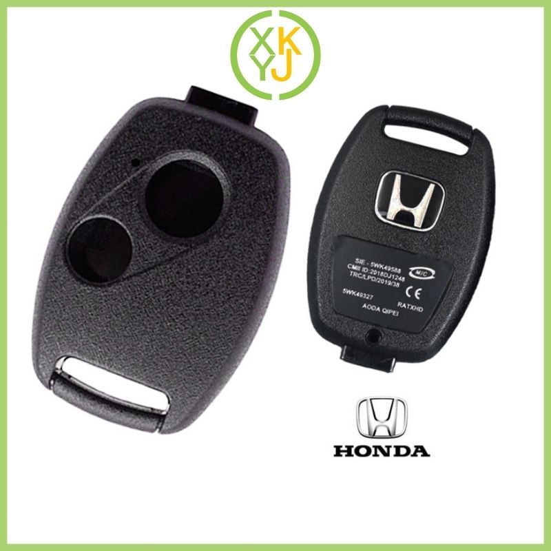 Jual XYKJ Casing Kunci Honda Remote Mobil 2 Lobang Cover Key Mobil ...