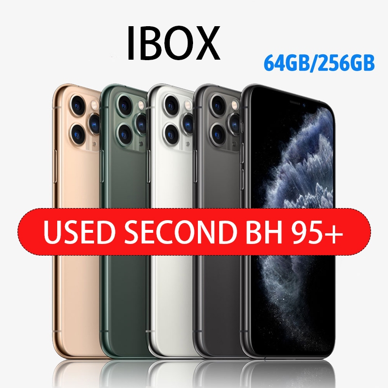 Jual IBOX iP 11 Pro/Pro Max 64GB/256GB Fullset Lcd Mulus No Recond No ...