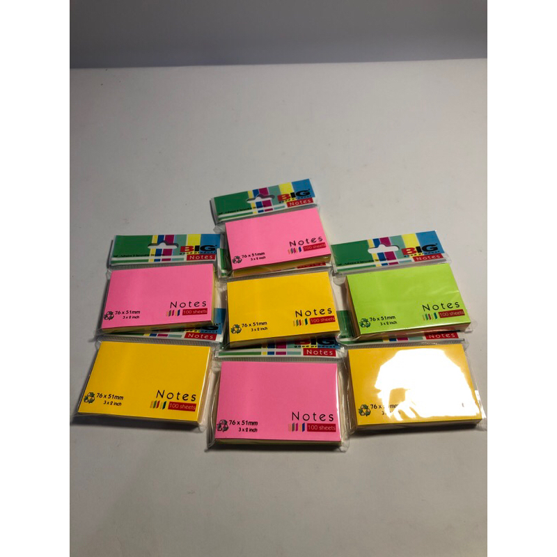 Jual 1 Pack Sticky Notes Big 76 x 51mm | Shopee Indonesia