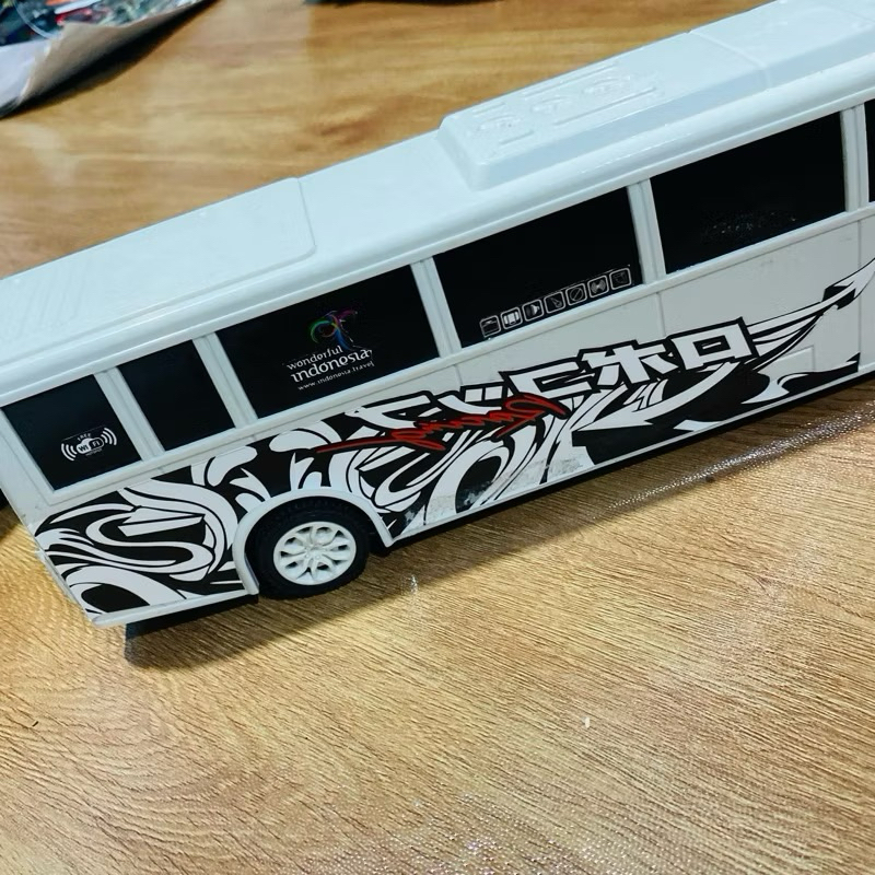 Jual stiker livery bus miniatur anti air | Shopee Indonesia