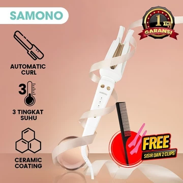 SAMONO Catokan Curly Automatic Catokan Keriting Keramik SW HC10 BATAM