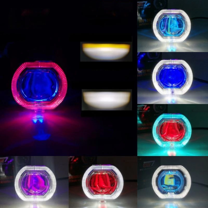 Lampu Ala Ala Biled 2.5 inch Mini Projie Biled Cut Off Waterproof universal motor dan mobil