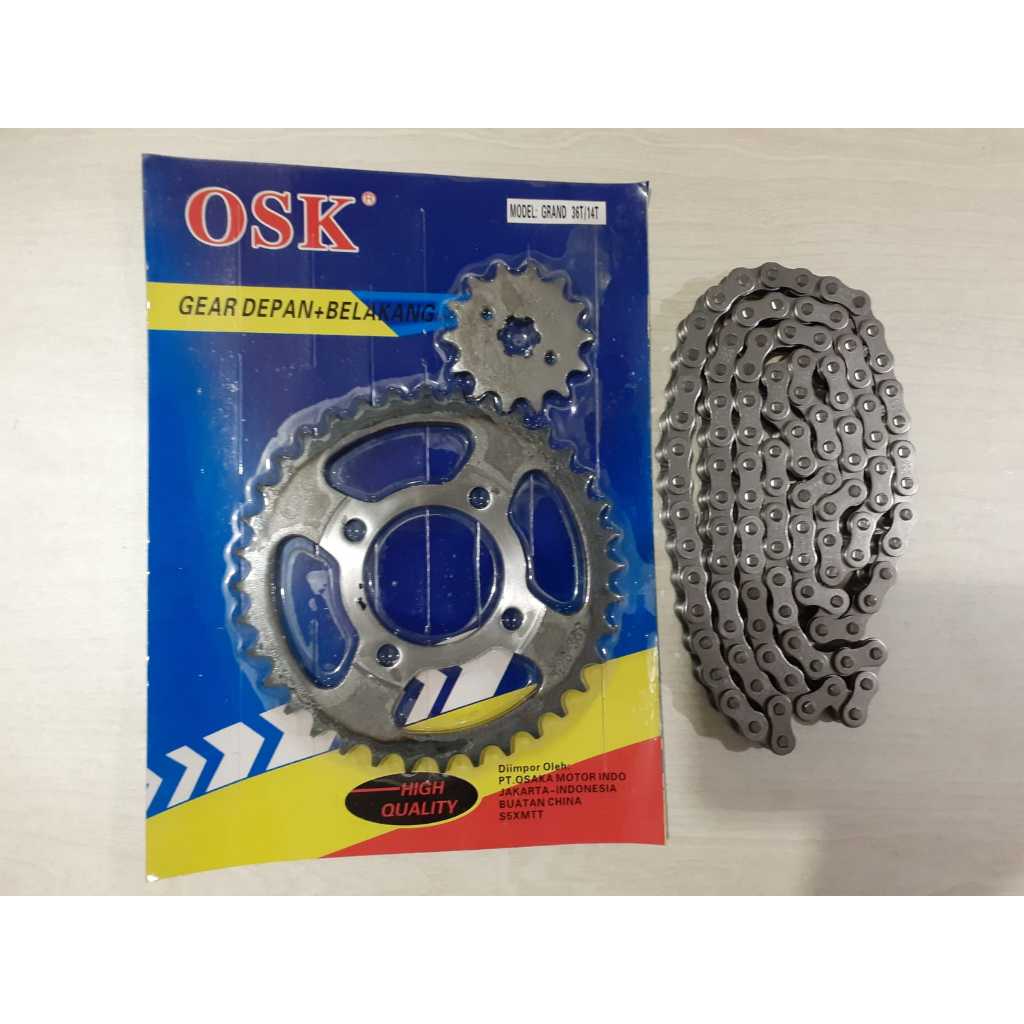 Jual Gear Gir Set Rantai Rante Astrea Grand Prima Star 800 Legenda 1 2 ...