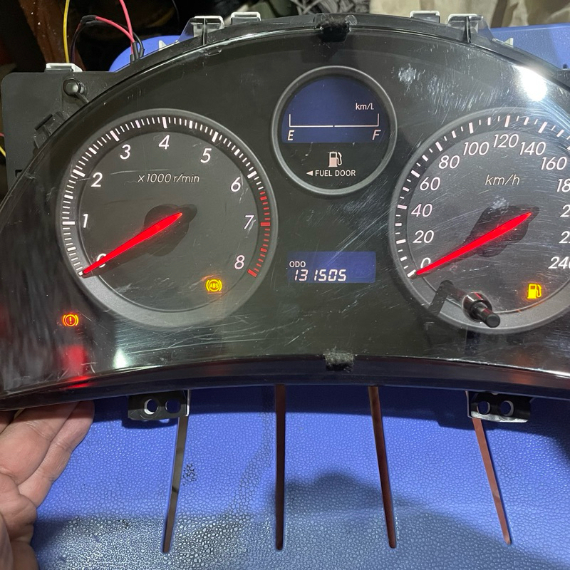 Jual Spedometer Wish gen1 digital original Toyota speedometer second ...