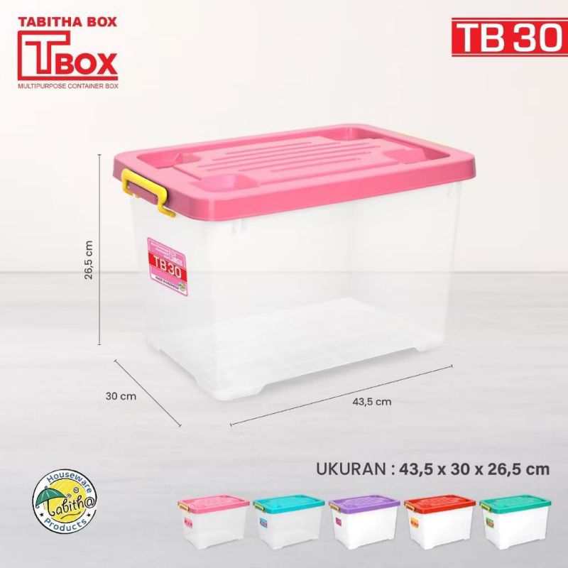 Jual Tabitha [Instant] Container Box Plastik Kotak Penyimpanan Besar ...
