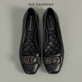 Gio Saverino Sepatu Korea Flat Shoes Wanita Boston