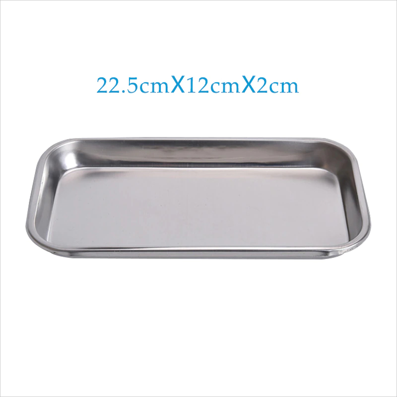 Jual Instrumen Tray Dental Tray Stainless Steel Surgical Nampan Baki ...