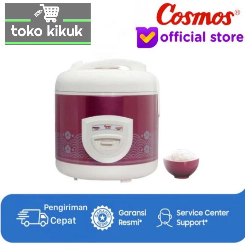 Jual Cosmos CRJ 8229 WRG - Magic Com 2 Liter Nonstick White Rose Gold ...