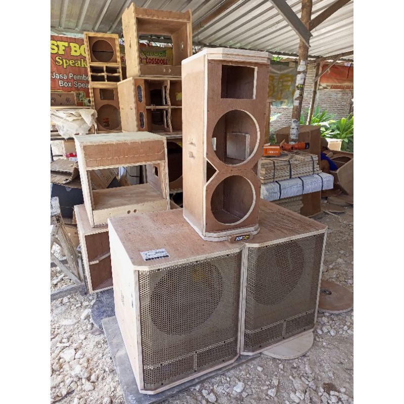 Jual BOX miniscup 15 in single bok speaker (SF PRO AUDIO) | Shopee ...