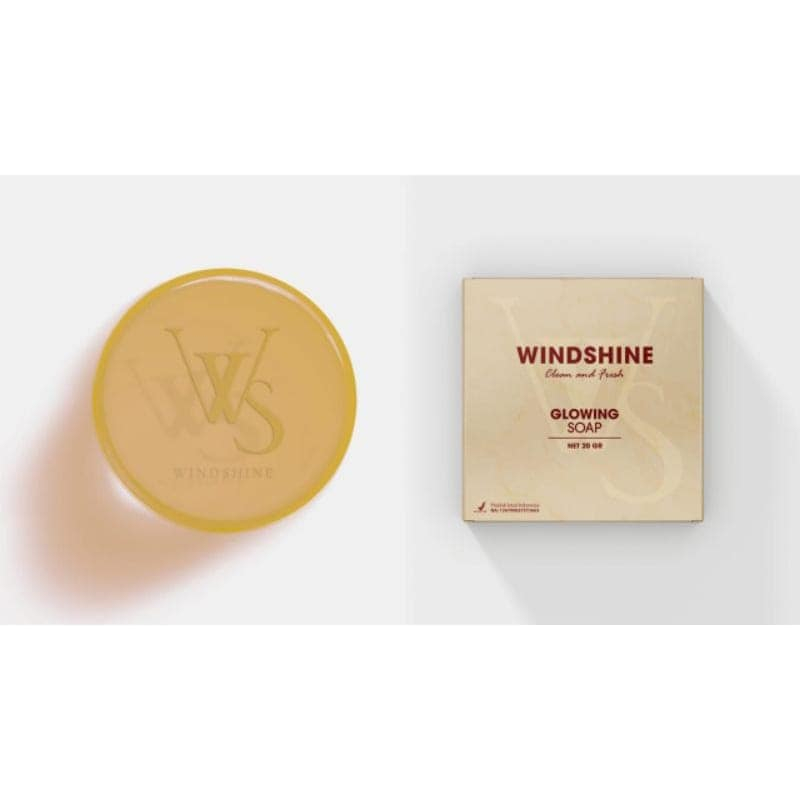 Jual WINDSHINE GLOWING SOAP 1 BOX ISI 20 PCS 100% ORIGINAL BISA BAYAR ...