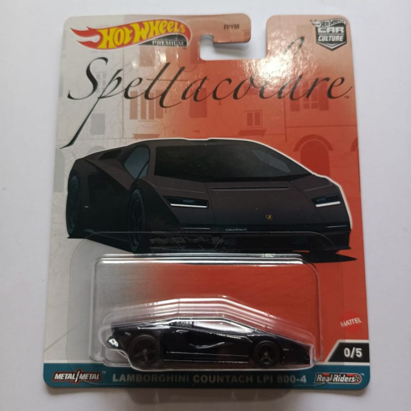 Jual hot wheels hotwheels spettacolare lamborghini countach LP800-4 ...