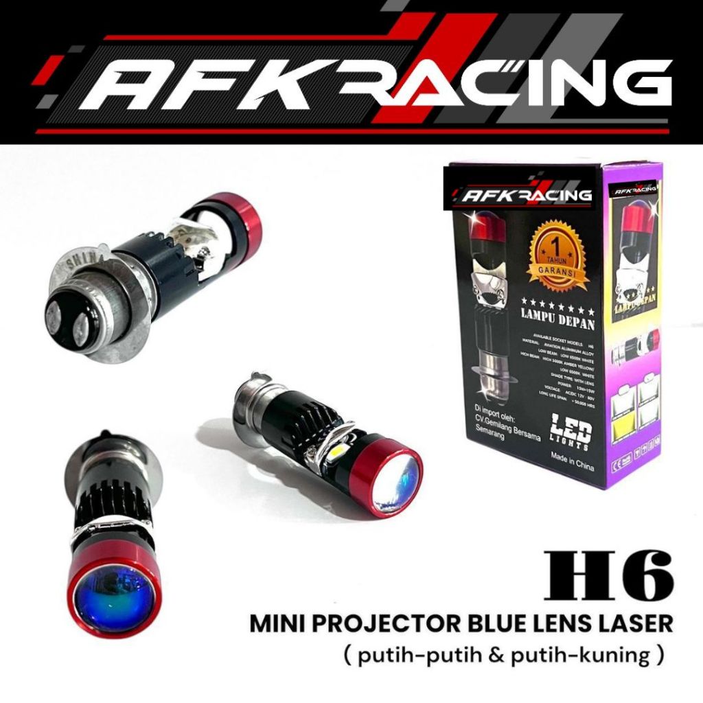 Jual Lampu Led Mini Biled H6 HIGH LOW DUAL BEAM Beat Vario 125 150 ...