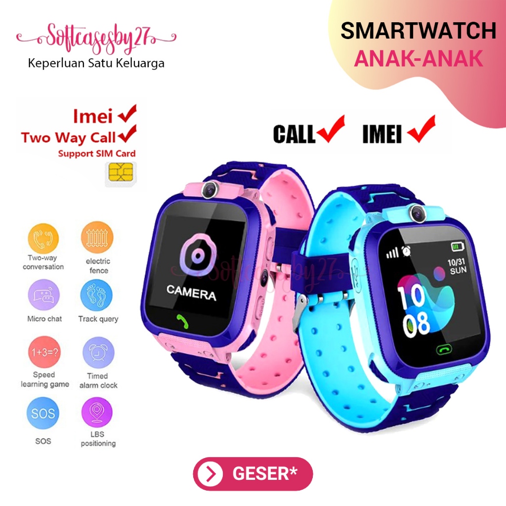 Jual Smartwatch Anak Jam Tangan Anak Perempuan /Jam Tangan Anak Laki