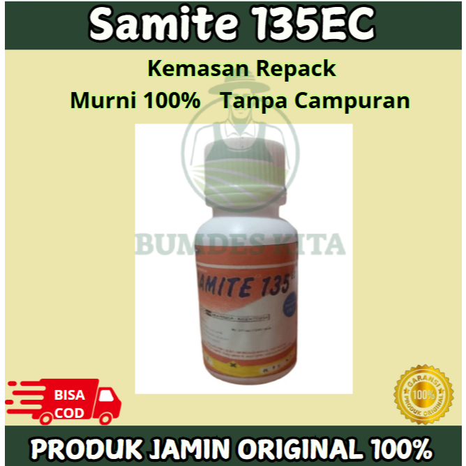 Jual SAMITE 135EC INSEKTISIDA AKARISIDA ORIGINAL 30ML KEMASAN REPACK ...