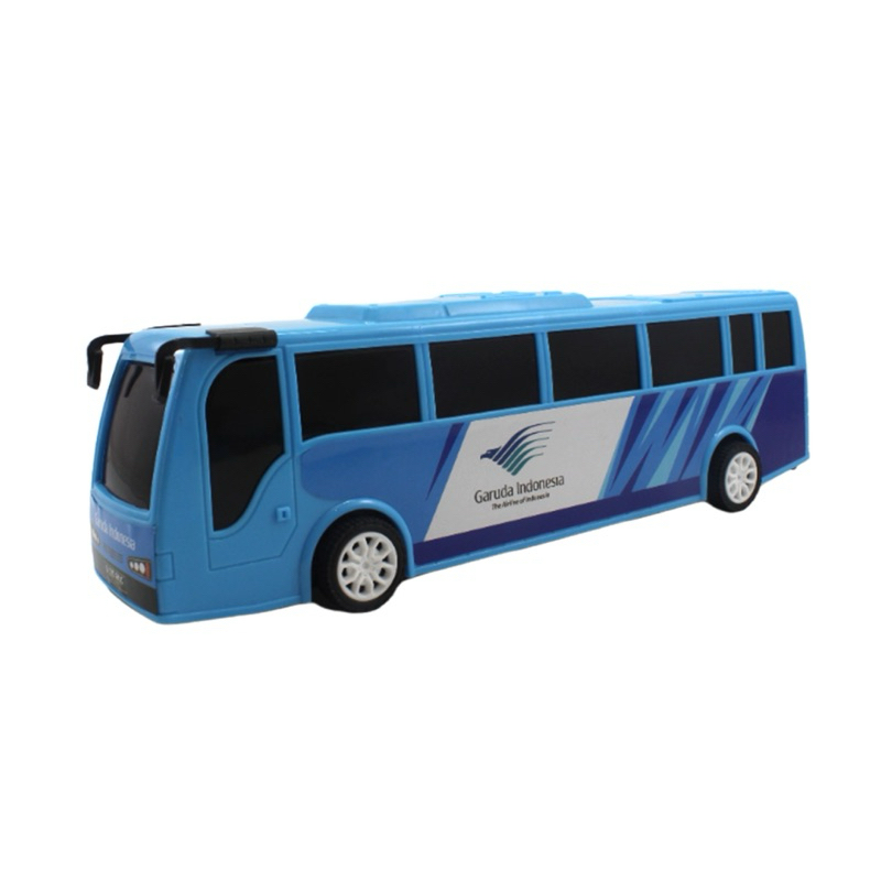 Jual Mainan kendaraan Bus polisi Bus transjakarta Friction RKC 2041-1/4 ...