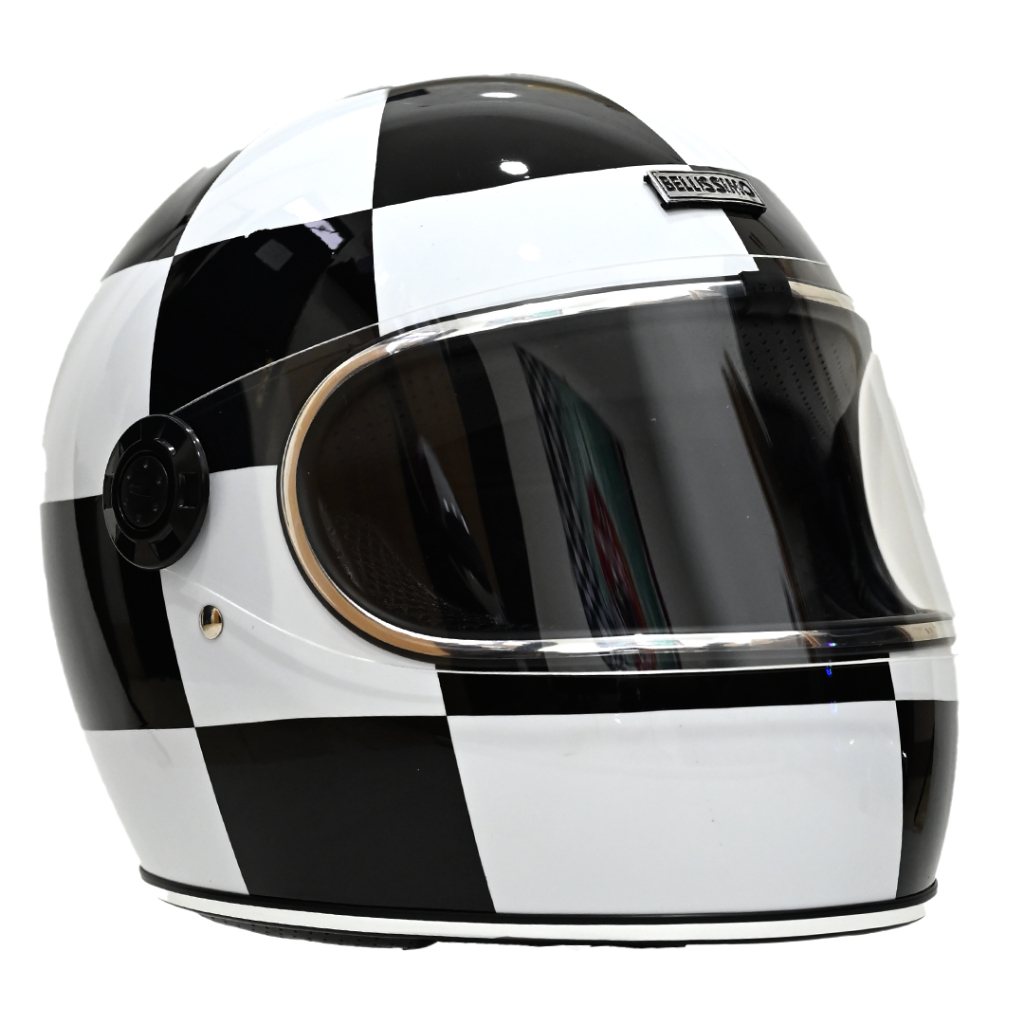 Jual BELLISSIMO HELMET RETRO RUBY SPECIAL EDITION - CHECKERED with ...
