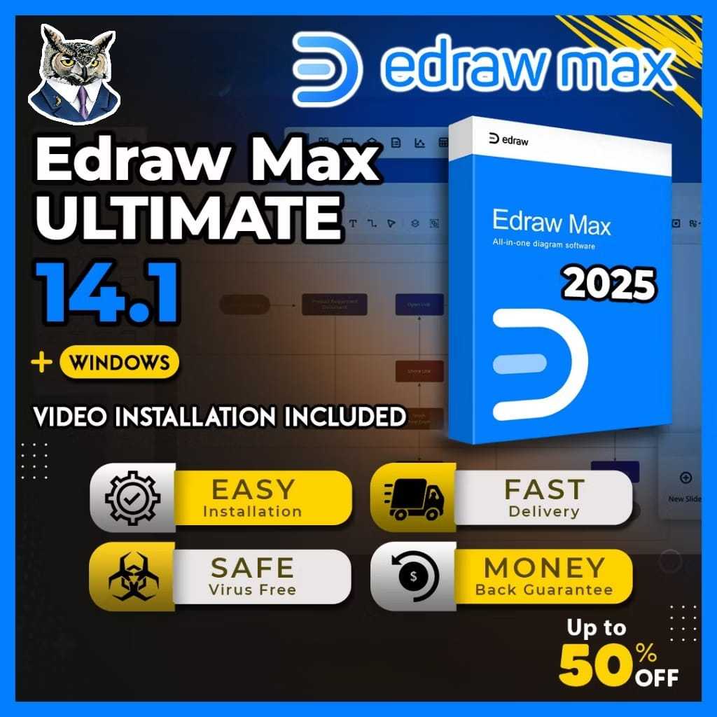 Jual PROMO TOKO BARU! Edraw Max v14.1 ULTIMATE Edition Latest 2024 ...