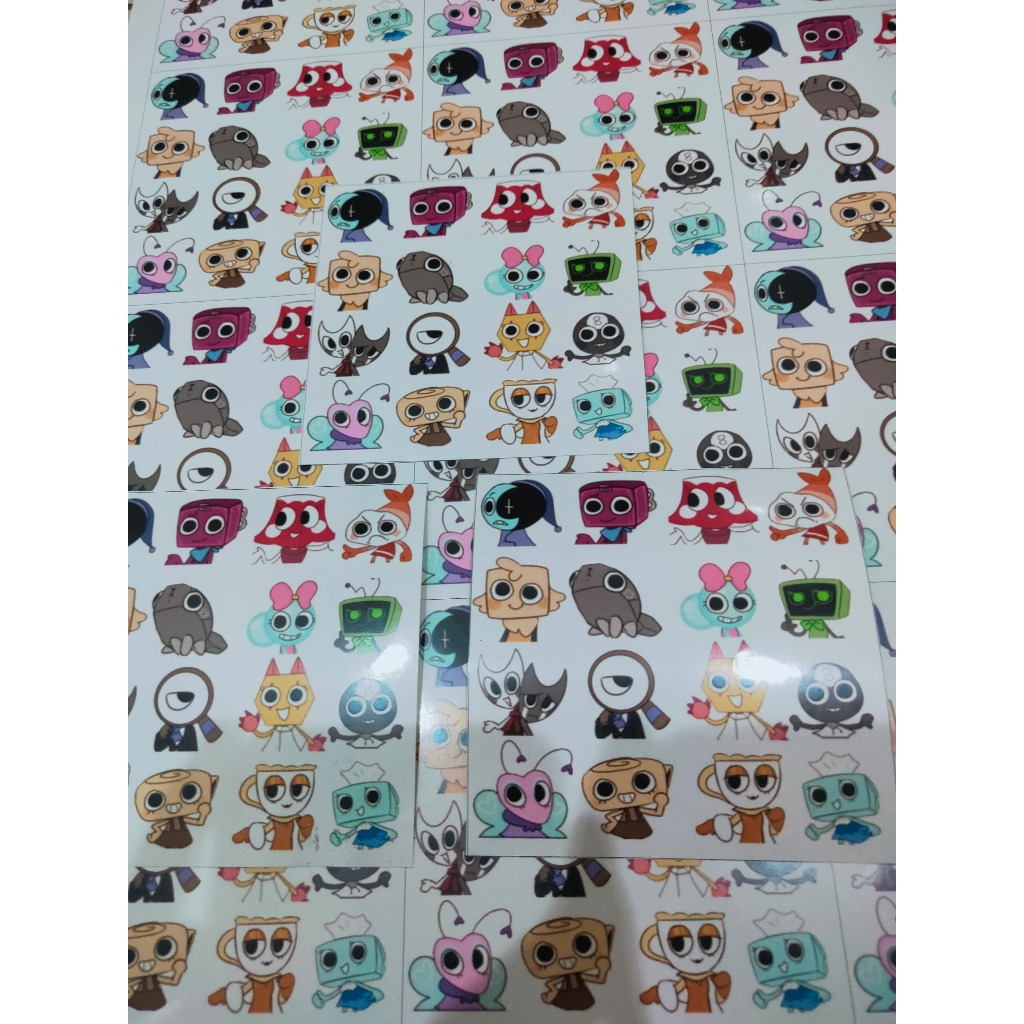 Jual DANDYS WORLD Roblox STICKER lembaran Set Isi 16pcs STIKER TEMPELAN ...