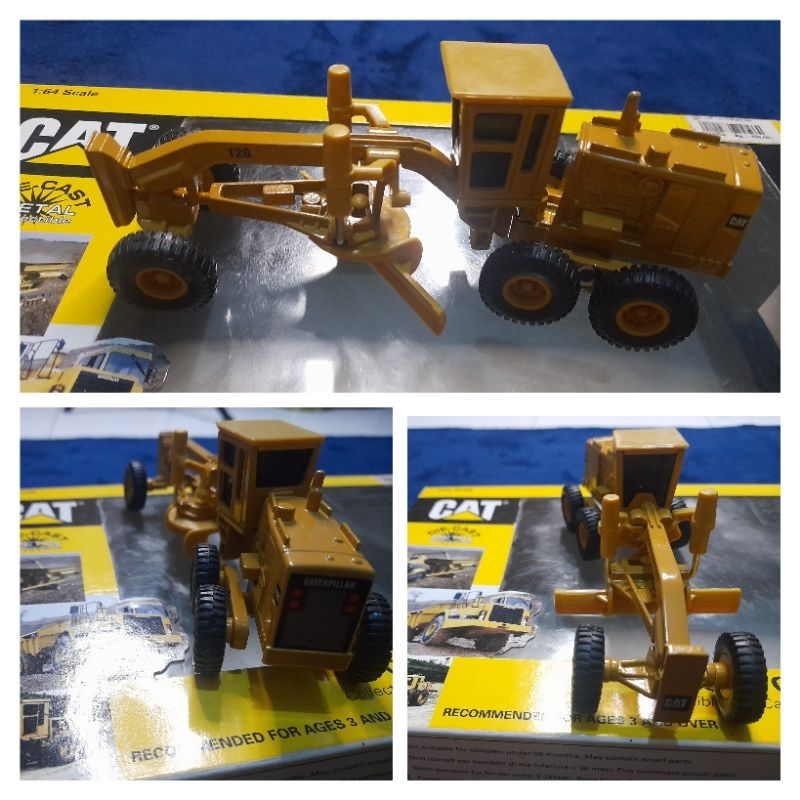い出のひと時に、とびきりのおしゃれを！ 匿名送料無料☆キャタピラーCAT ミニチュア 14M MOTOR GRADER 建設車両、作業車