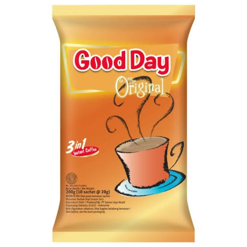 Jual Gooday Original 200gr (10 sachet) | Shopee Indonesia