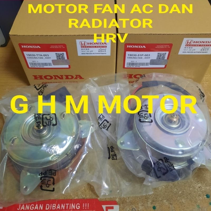 Jual motor fan hrv motor fan ac radiator hrv original | Shopee Indonesia