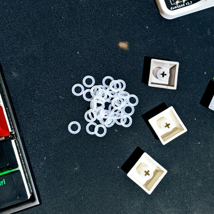 Jual O-Ring Mechanical Keyboard Dampeners Oring O Ring Rubber Keycap ...