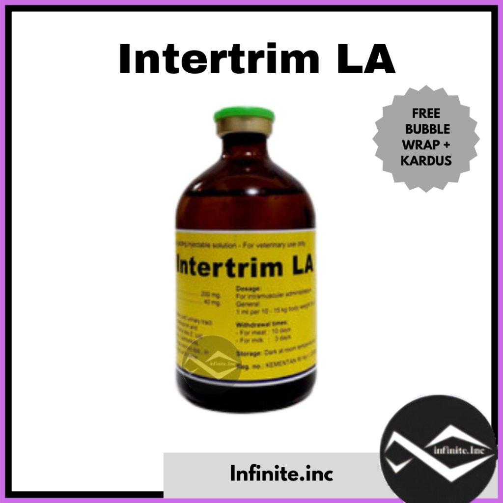Jual Intertrim LA 100 ml TRIMESULF - Obat Pencernaan 100ml sapi kambing ...