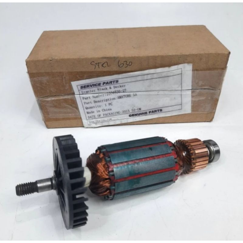 Jual Armature Rotor Angker Mesin Planner STANLEY STEL630 Planer STEL ...