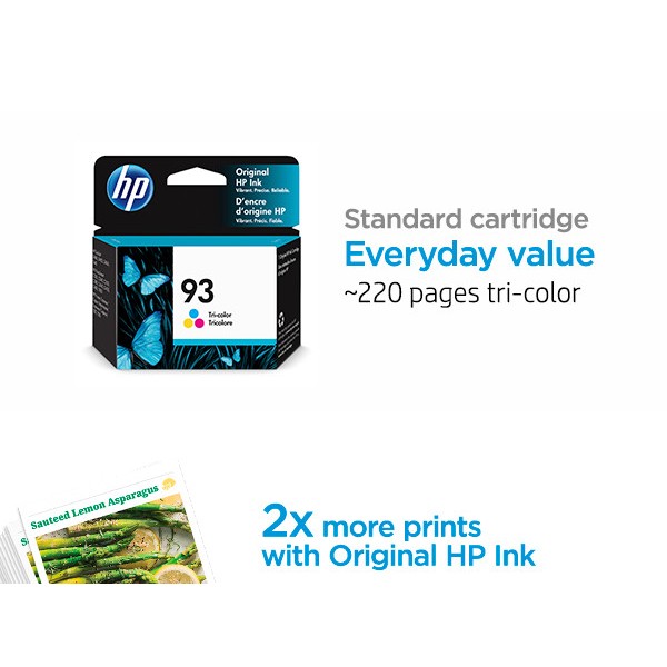 Jual Cartridge HP 93 Tinta Printer Color Tri Colour Warna Ink Original ...