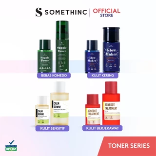 SOMETHINC Toner Series (Glow Maker Toner, Supple Power Toner, Calm Down Toner, Acnedot Toner, Skin Goals Toner)