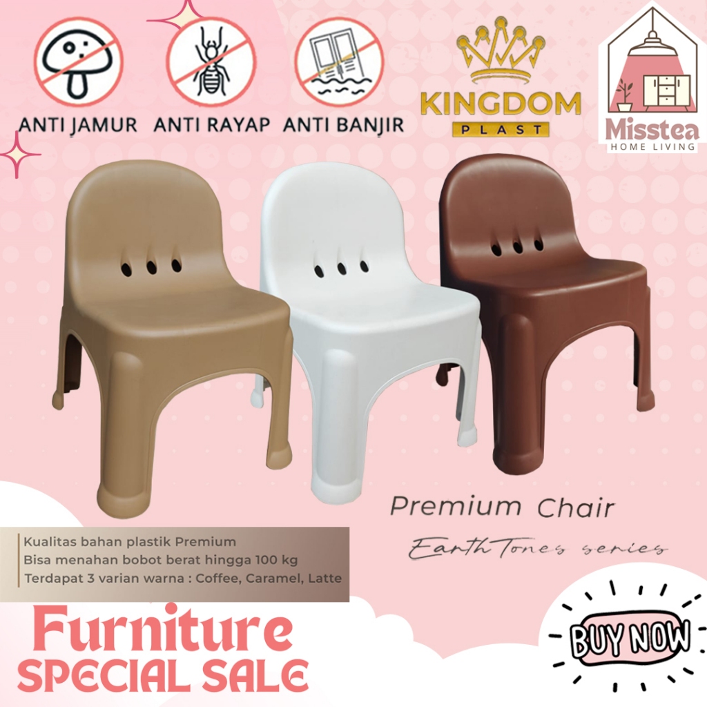 Jual [READY STOCK] KINGDOM PLAST JAZZ ROCK KURSI / BANGKU ANAK TUMPUK ...