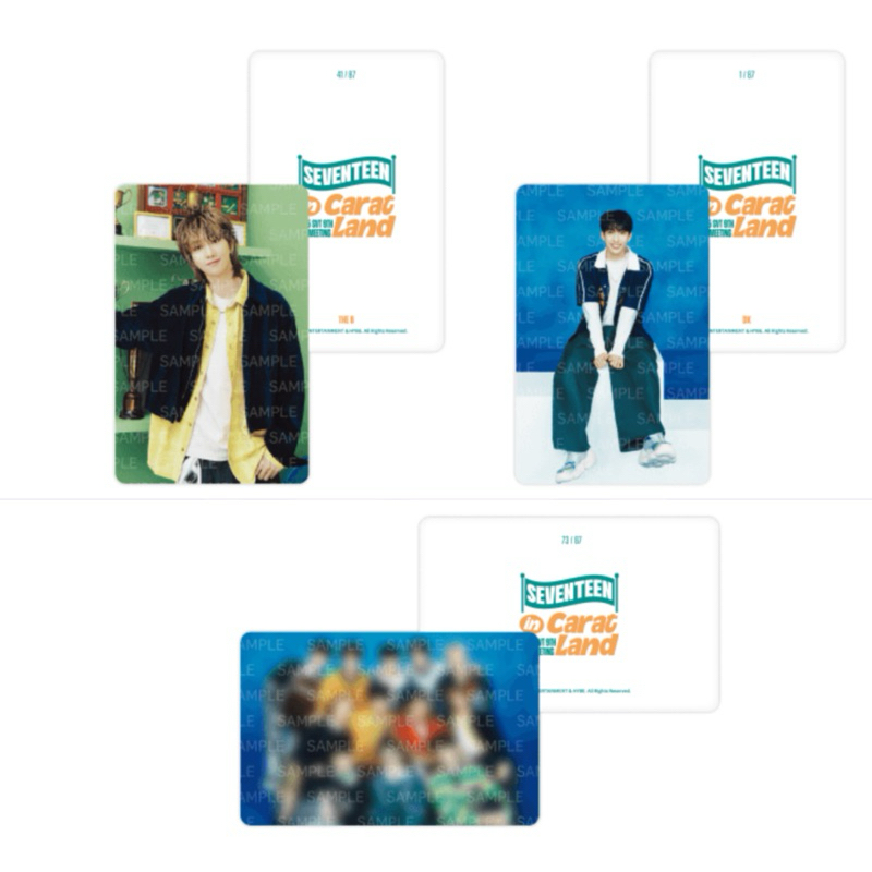 Jual [PO] Seventeen Caratland 2025 Random Trading Card Set Shopee Indonesia
