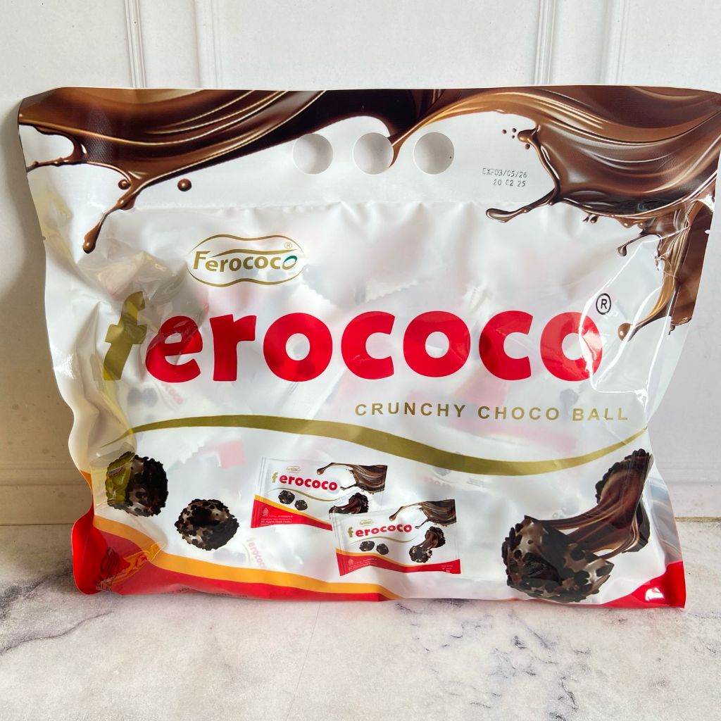 Jual FEROCOCO WAFER BALL ISI 40 PCS - Wafer Ball/Wafer Isi Cokelat ...