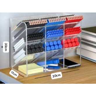 Jual Display rak pulpen acrylic/tempat alat tulis/rak ATK | Shopee ...