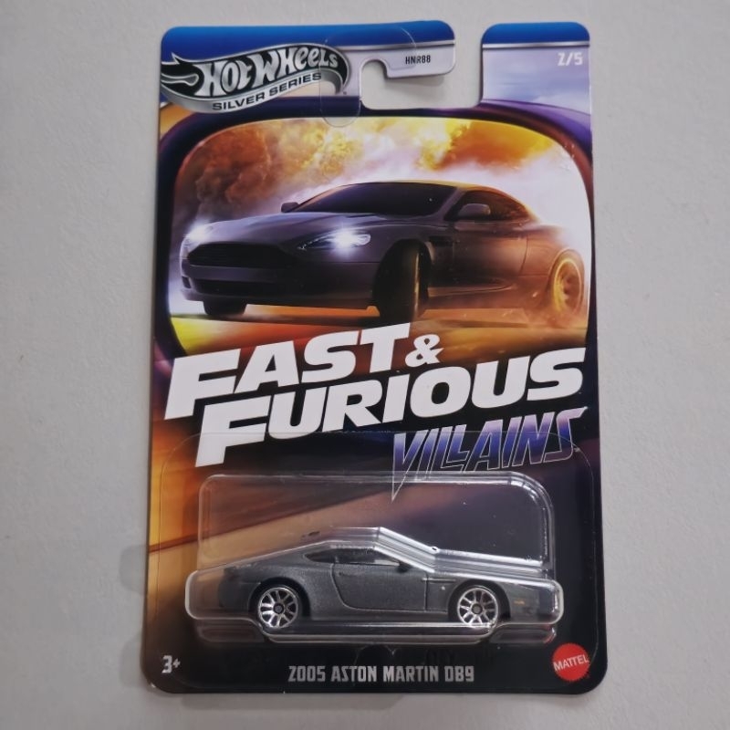 Hot Wheels Fast & Furious Euro Fast – Aston Martin DB5 (Velozes e