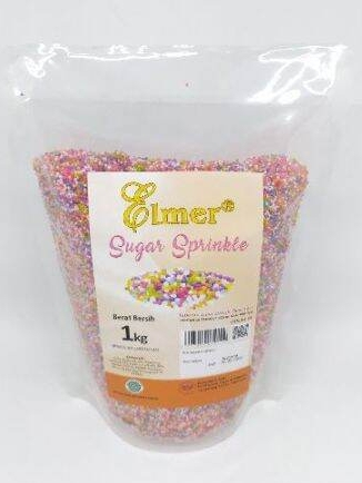 Jual sprinkel / sugar sprinkle /springkel rainbow 1kg | Shopee Indonesia