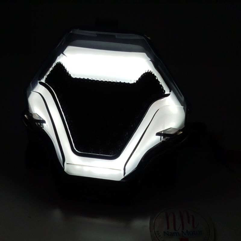 Jual lampu stop mx king r25 mt15 custom led biled putih | Shopee Indonesia