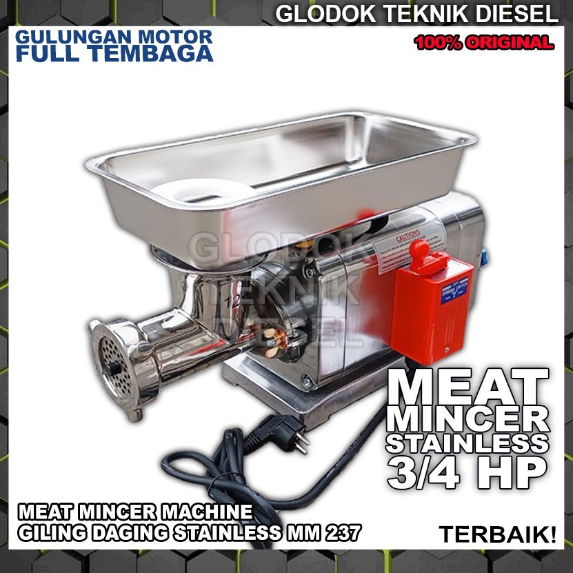 Jual Mesin Giling Gililngan Daging Listrik Stainless Steel Meat Grinder ...