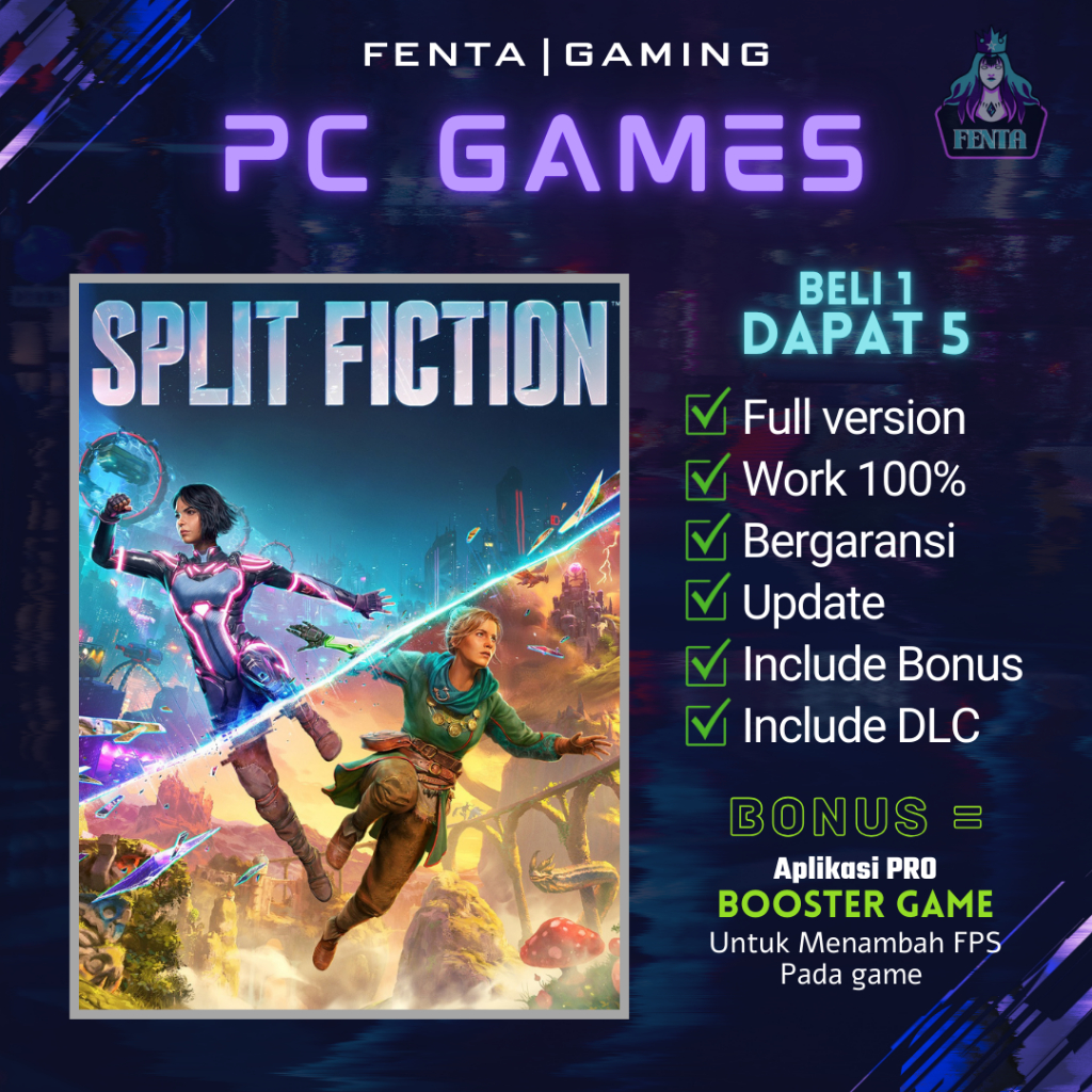 Jual SPLIT FICTION - GAME PC - GAME LAPTOP | Shopee Indonesia