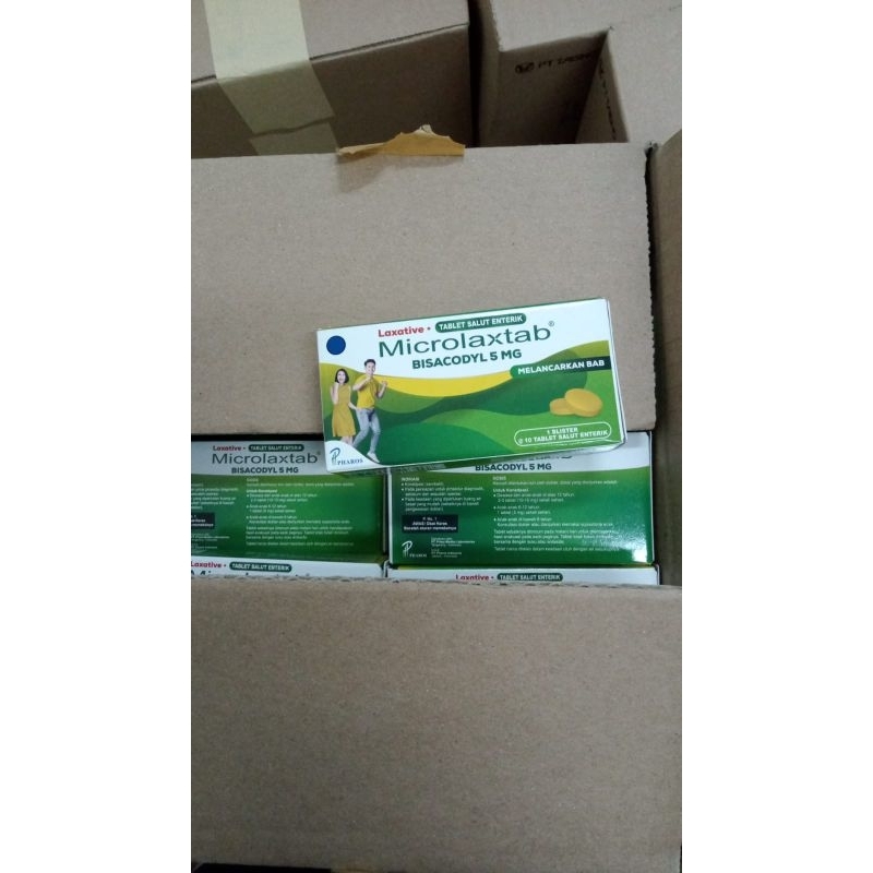 Jual MICROLAX TAB BISACODYL 5 MG @10TAB | Shopee Indonesia