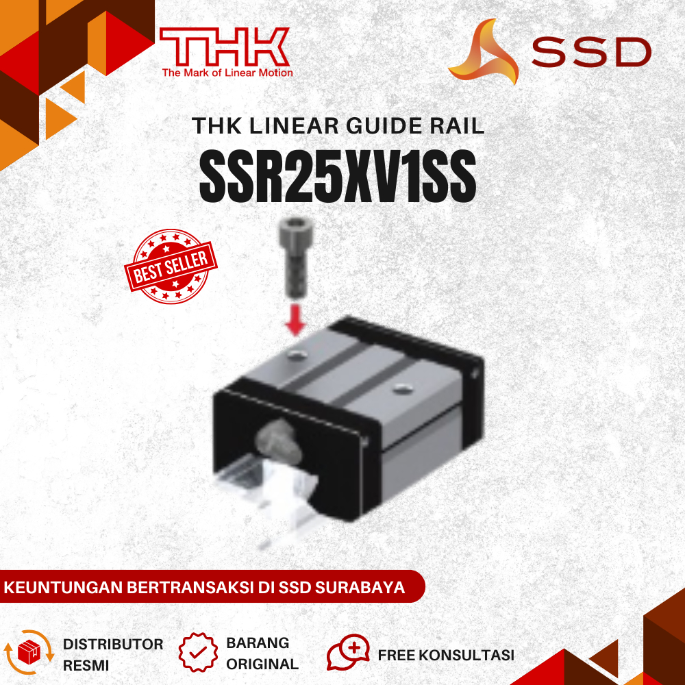 Jual THK SSR25XV1SS SSR25XV SSR25 Linear Guide Block | Shopee Indonesia