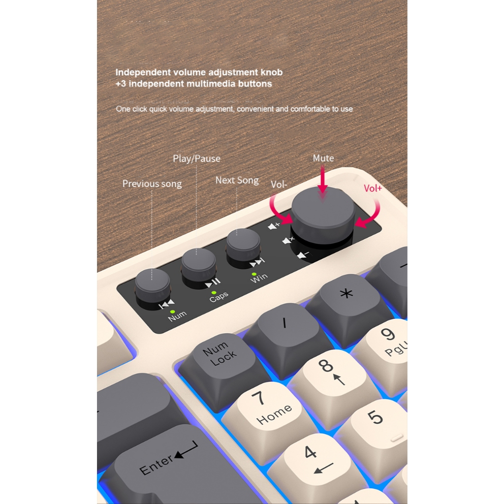 Jual MA Set Keyboard Gaming K98 E-sports Jerman dengan Kabel, Switch ...