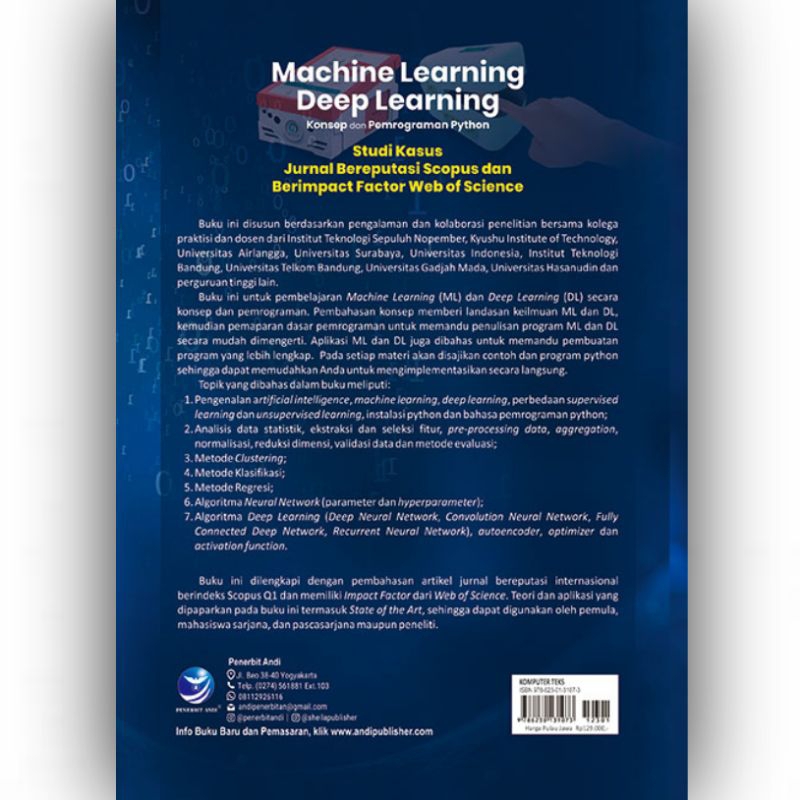 Jual Buku ORI Machine Learning dan Deep Learning - Konsep dan ...