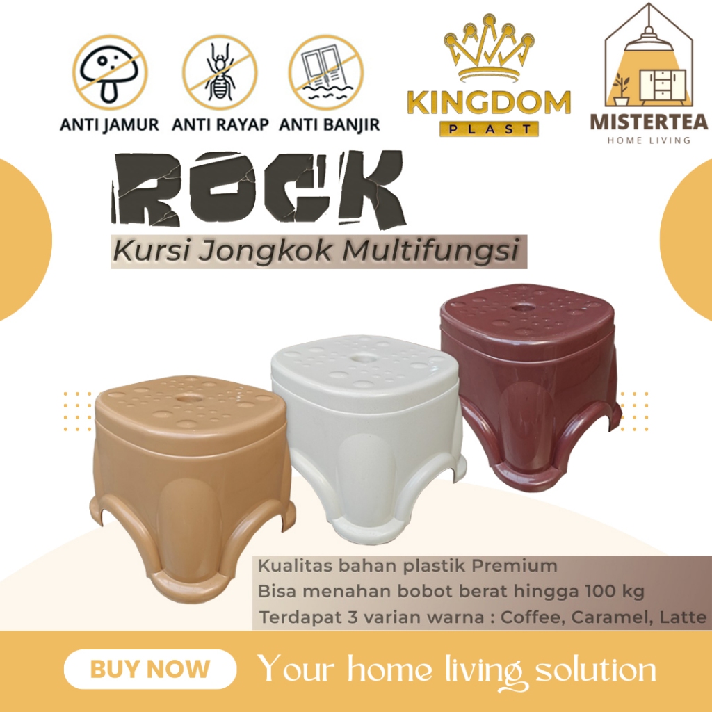 Jual [READY STOCK] KINGDOM PLAST ROCK KURSI / BANGKU ANAK TUMPUK ...
