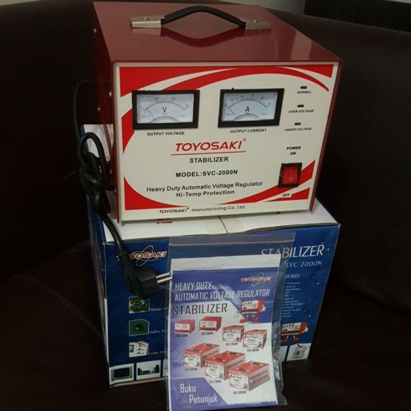 Jual Toyosaki Stabilizer 2000va stabilizer listrik | Shopee Indonesia