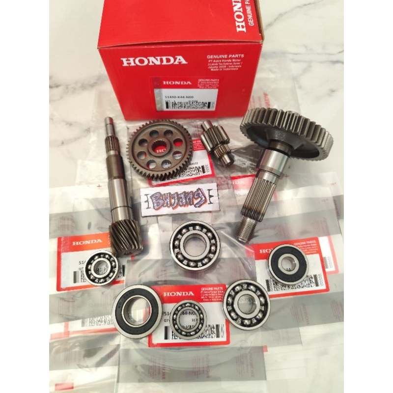 Jual GIGI RASIO SET+BEARING HONDA BEAT ESP SCOOPY ESP VARIO 110 ESP ...
