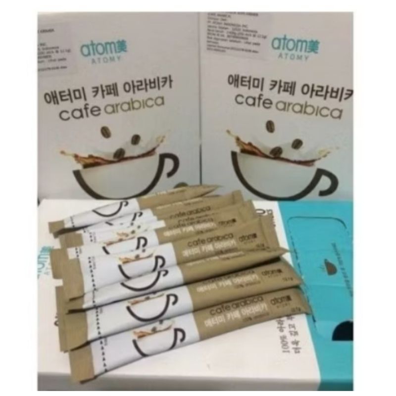 Jual atomy cafe mix arabica kopi 1box isi 50sachet | Shopee Indonesia