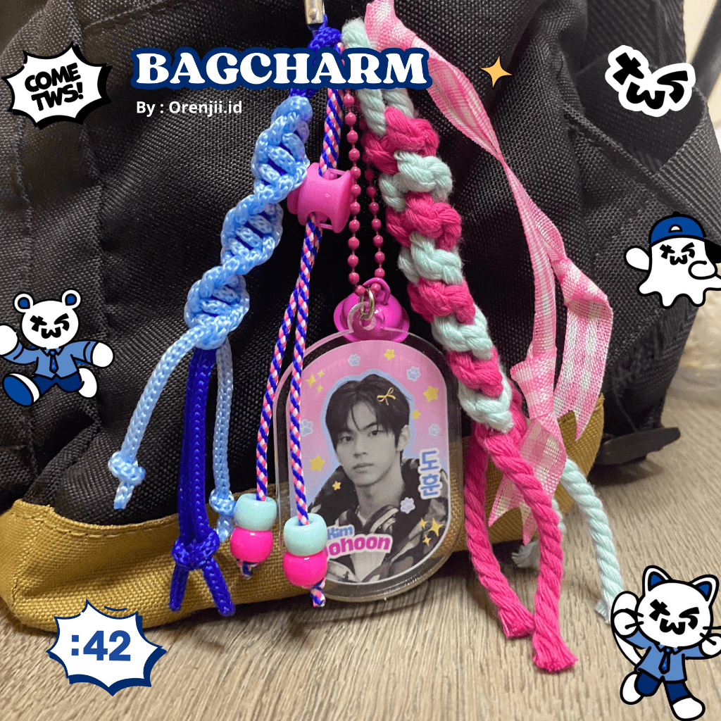 Jual [READY] Bagcharm TWS Kpop /Keychain TWS /Gantungan Kunci TWS ...