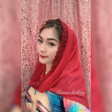 Hijab Seperti Bu Pejabat Renda Simpel Jilbab Instan Ceruty Bu Yenny Wahid Premium
